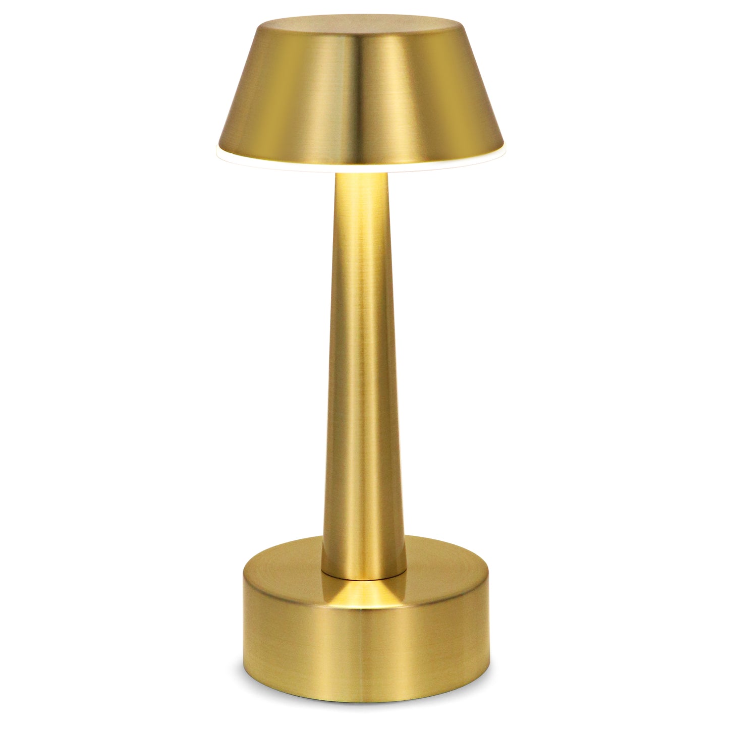 Cordless Table Lamp, Swan Gold