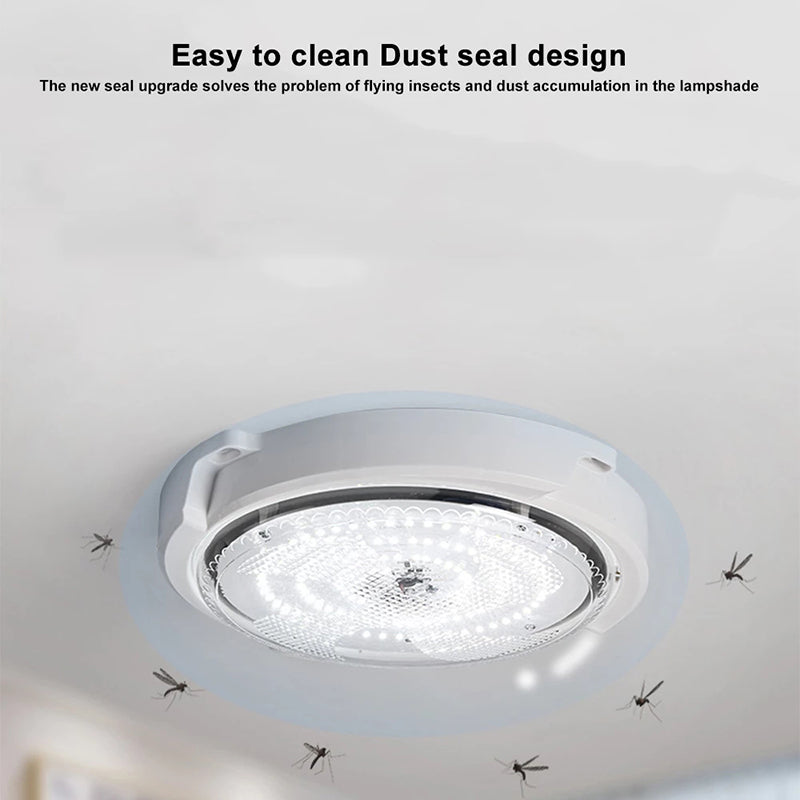 Solar Lights Indoor Home, Solar Shed Lights, Solar Porch Ceiling Light with Remote, Solar Ceiling Light with Remote, Solar Gazebo Lights with Dusk to Dawn Sensor