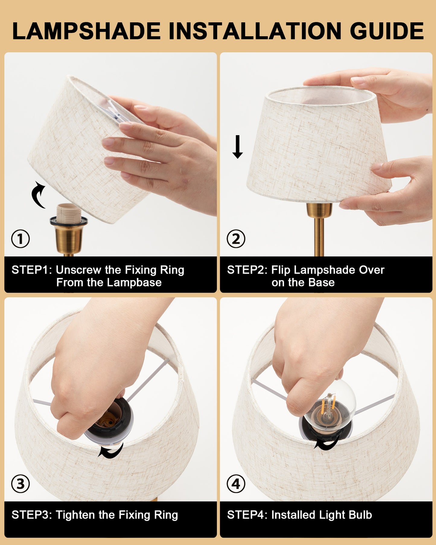 Cordless Table Lamp, Crane White