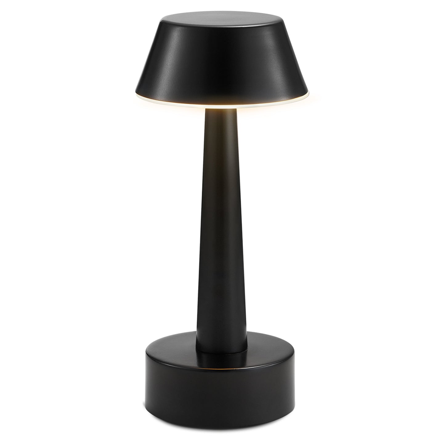 Cordless Table Lamp, Swan Black