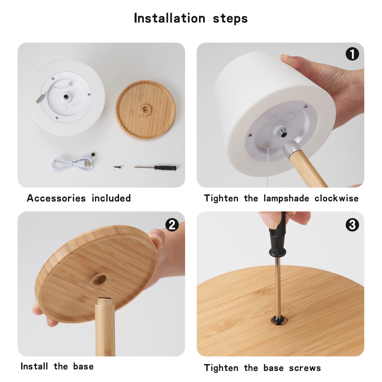 Outdoor Waterproof Table Lamp for Patio