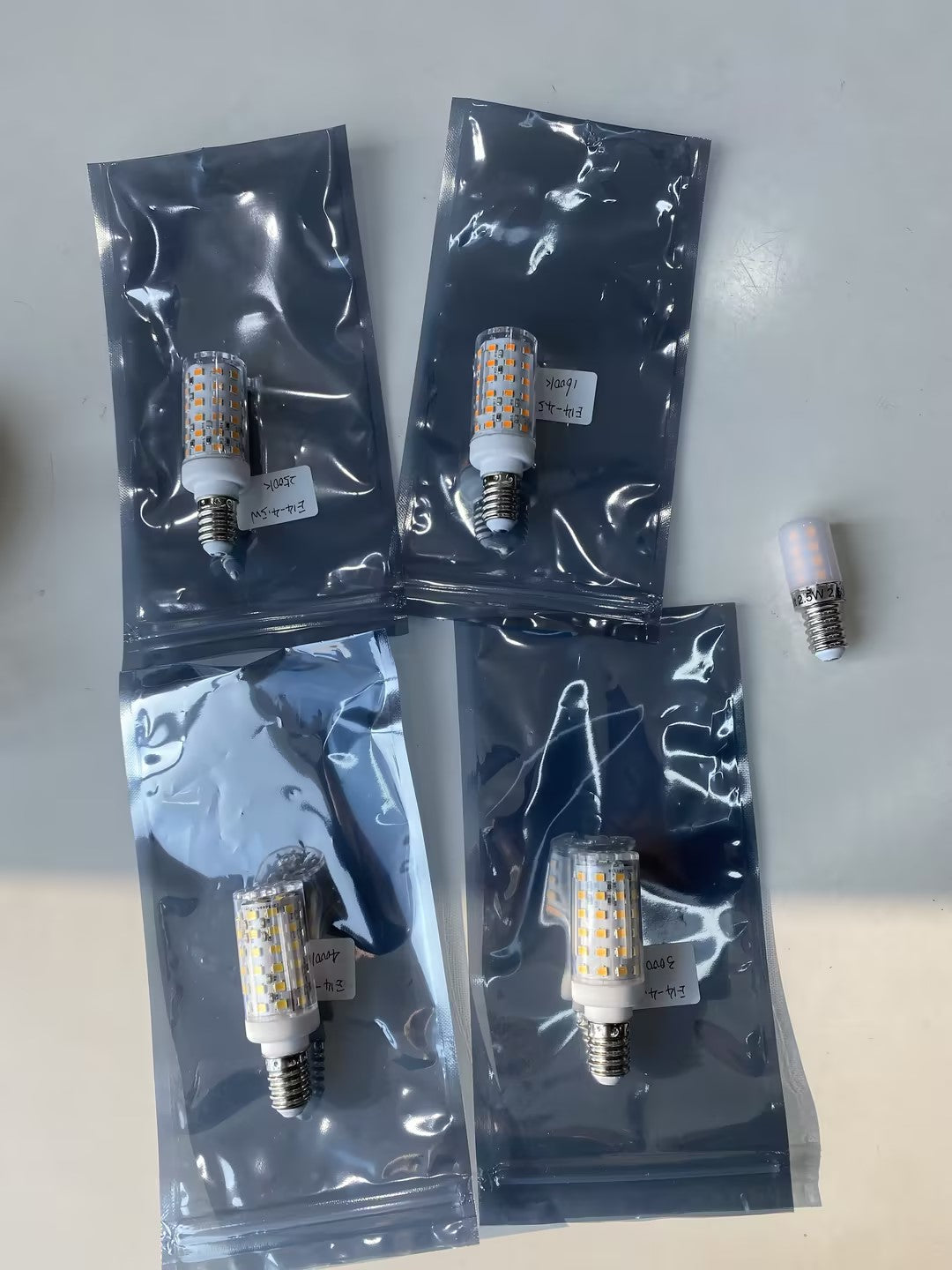 Samples - 5V E14 Base LED Bulbs