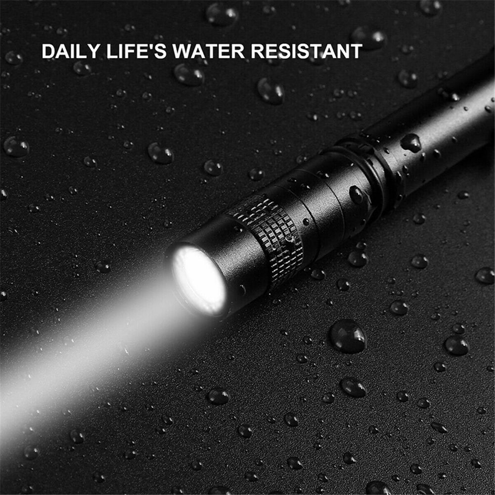 LED Pen Flashlights, Ultra-Compact Flashlight with Clip, Lightweight, Mini, Waterproof Pocket Flashlight for Hiking, Camping, Inspection, Work, Everyday