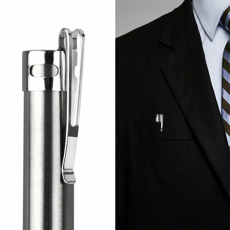 USB Rechargeable Pen Lights, Mini Medical Flashlight, Pocket Small Handy LED Torch Pen Light with Stainless Steel Clip for Medical Students Doctors