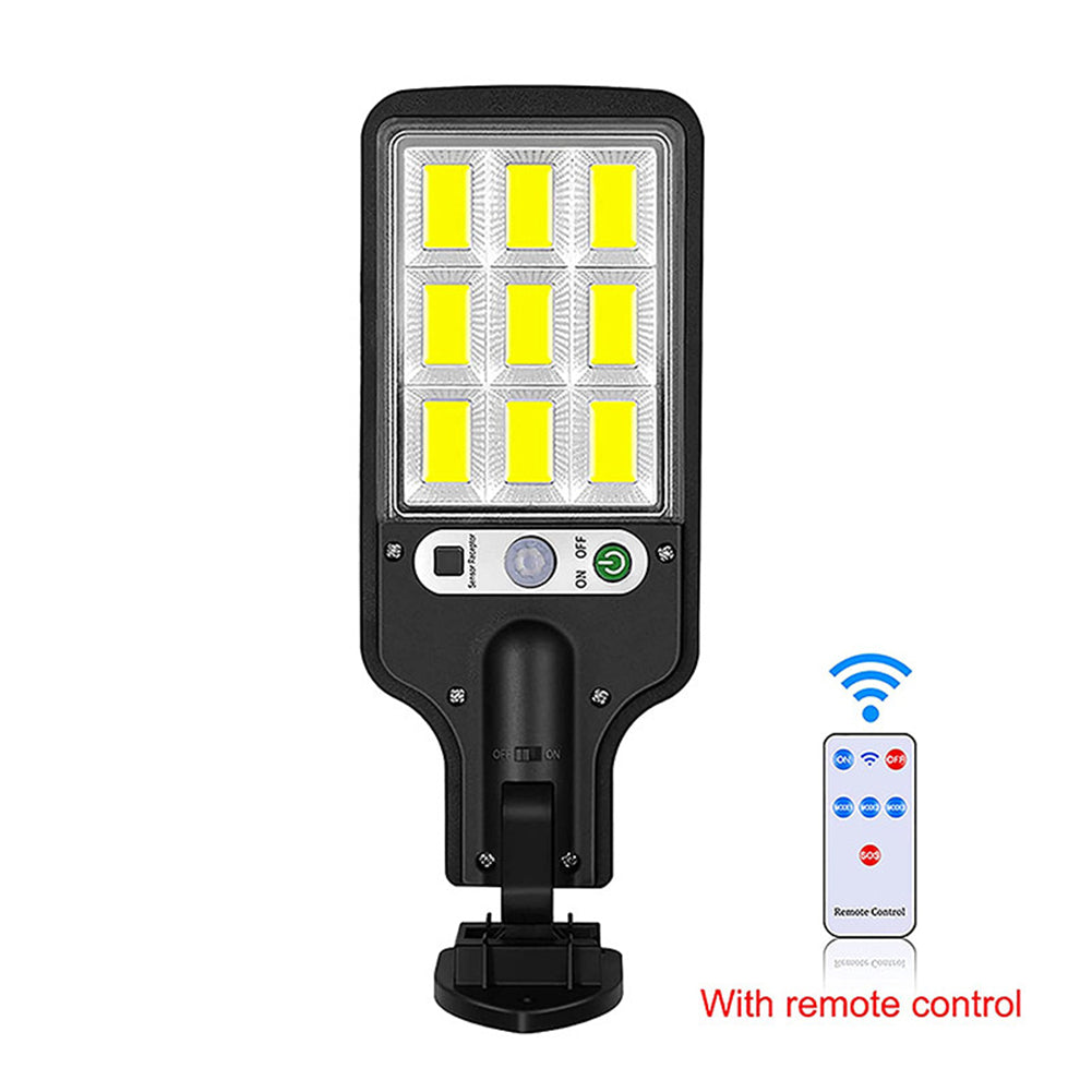 Solar Street Lights Waterproof Garden Light with 3 Mode Waterproof Motion Sensor Security Lighting for Garden Yard