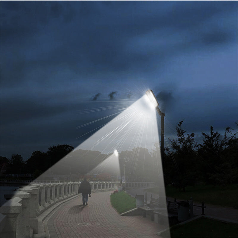 ikaufen LED Solar Wall Light , IP65 Waterproof Solar Flood Lights Outdoor Motion Sensor with Remote Control, Dusk to Dawn Solar Street Light for Garden Yard Parking Lot