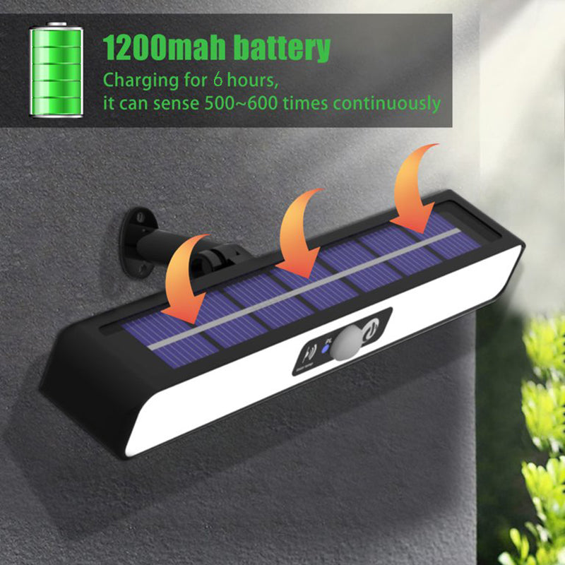 Clip On Solar Motion Lights Outdoor Waterproof, 2 Pack Fence Lights Outside with 36 LEDs, 6000K, Portable Solar Powered Security Light for Fence Garage Camping