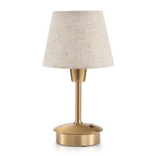 Cordless Table Lamp, Small Crane White
